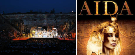 "Aida" in Verona